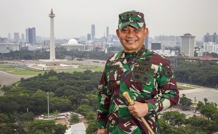Presiden Joko Widodo tunjuk Letjen TNI Dudung Abdurachman sebagai Kasad