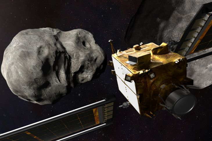 Asteroid sepanjang 2 kilometer dekati bumi