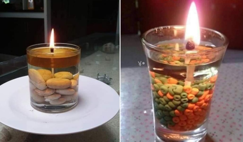Tips buat lilin dari air dan minyak goreng kala listrik mati