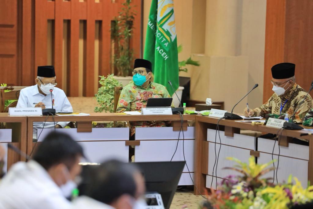 Wapres Ma’ruf Amin Puji tata kelola birokrasi Pemerintahan Aceh