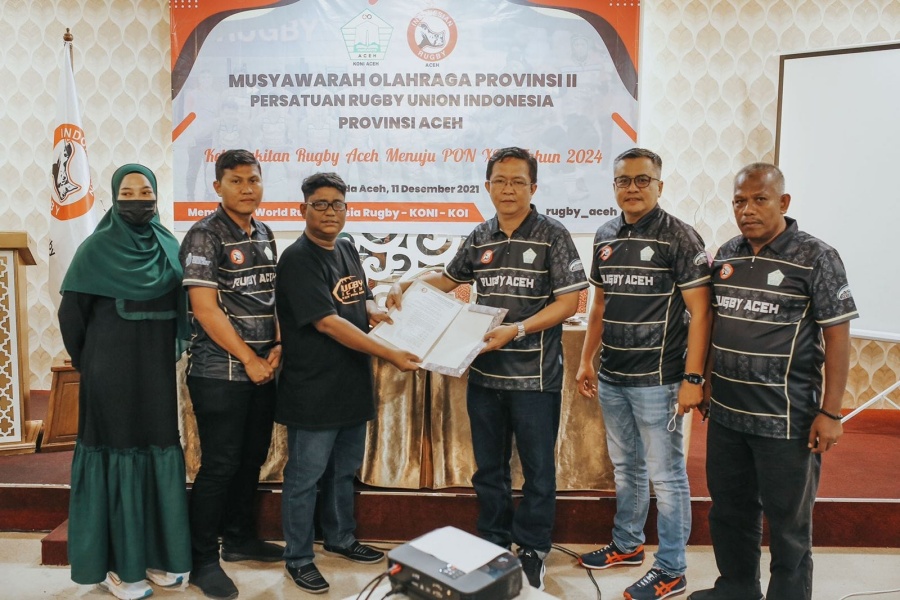 Andry Agung terpilih kembali pimpin Rugby Aceh