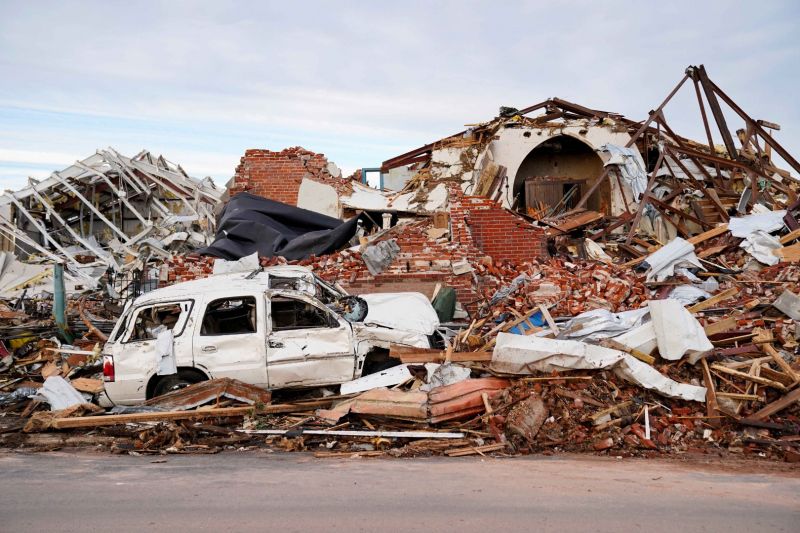 Joe Biden : Bencana Tornado paling besar dalam sejarah Amerika Serikat