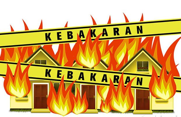 Satu Keluarga tewas terbakar di Jakarta