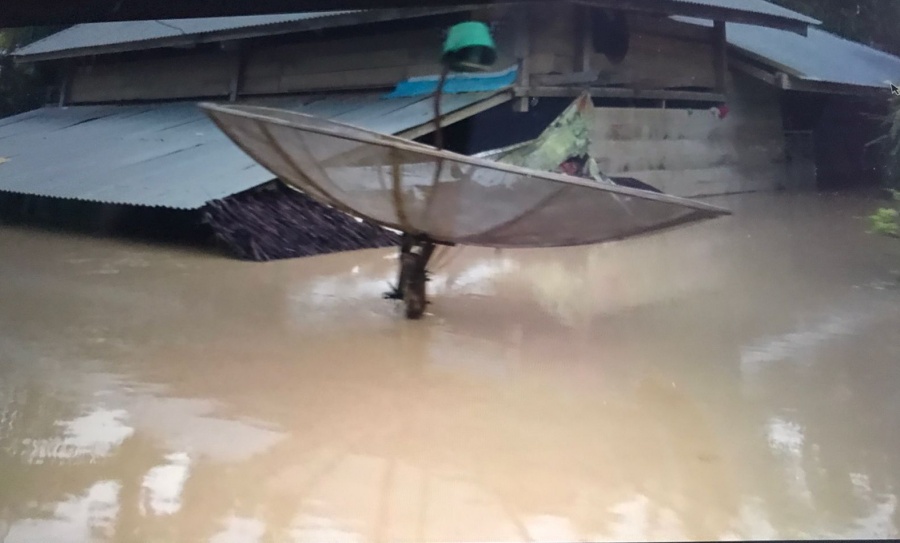 Banjir Aceh Utara lumpuhkan jalan lintas Nasional Medan-Banda Aceh