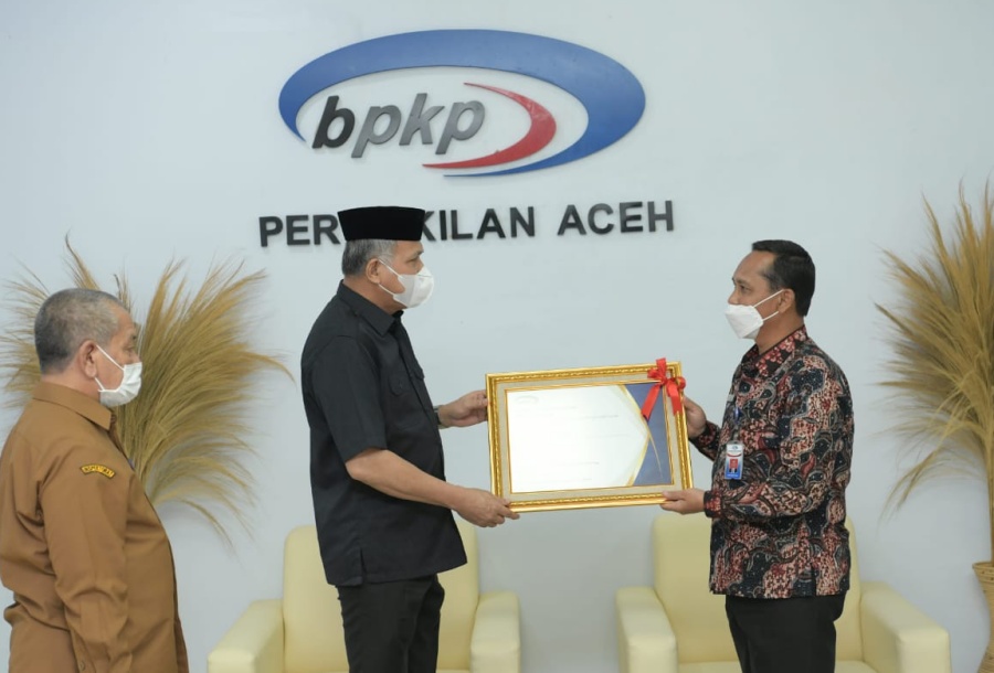 BPKP beri penghargaan Pemerintah Aceh APIP Level 3