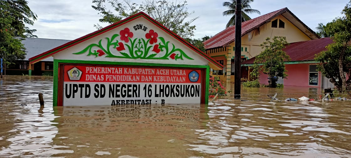 25 ribu warga Aceh Utara mengungsi akibat banjir