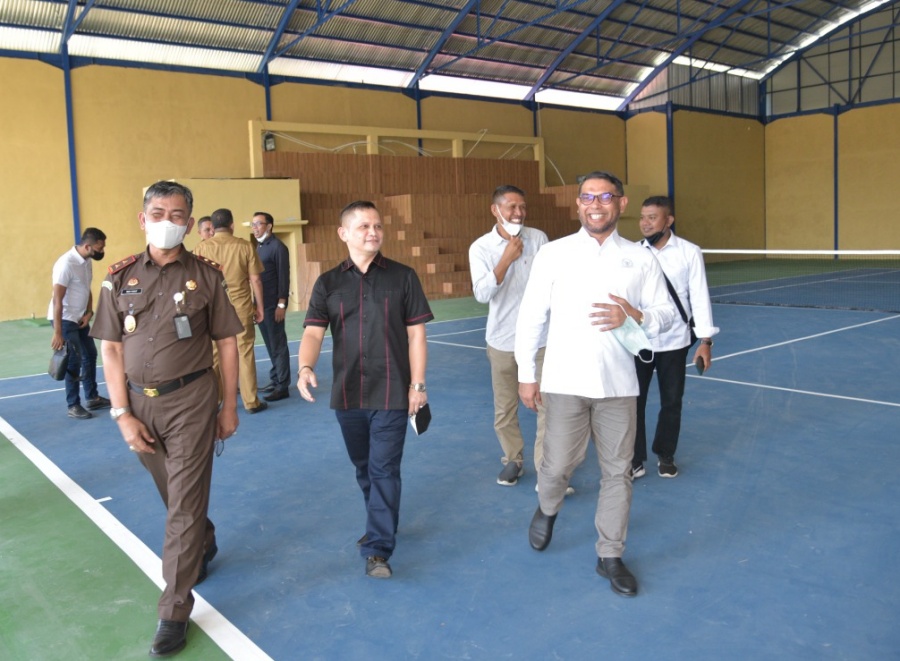 Dua anggota DPR RI hadiri peresmian Sport Centre Kejati Aceh