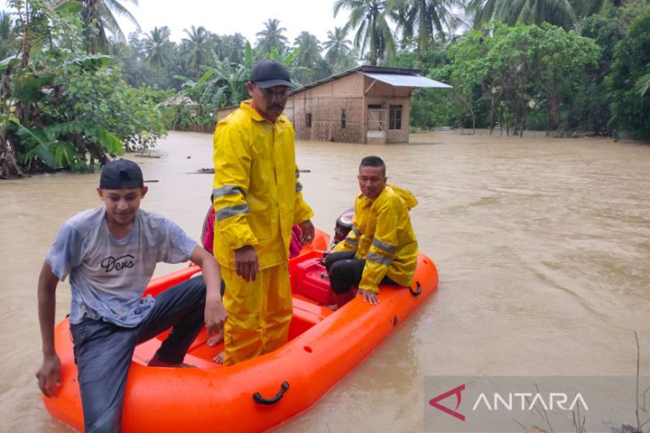 Banjir rendam delapan kecamatan di Aceh Timur