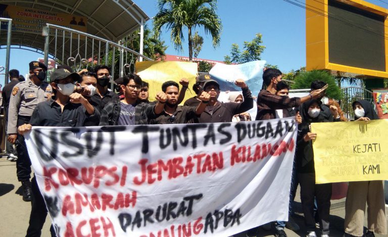 Tidak ada Korupsi di Jembatan Kilangan Singkil, benarkah??