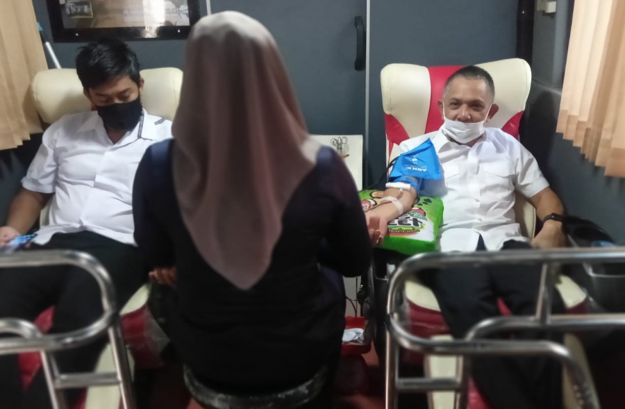 ASN Disperindag Aceh sumbang 43 kantong darah