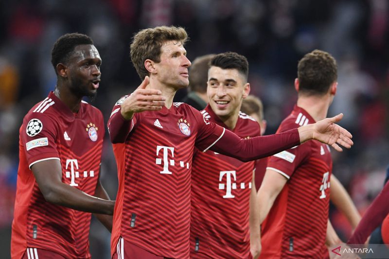 Bayern Muenchen sukses melaju pertempat final Liga Champions 2022