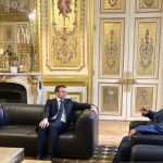 Menhan Prabowo temui Presiden Prancis