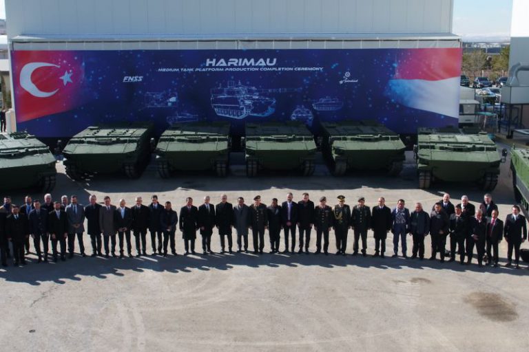 10 unit Tank buatan Indonesia kerjasama Turki selesai di produksi