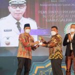 Pemerintah Aceh juara umum Anugerah Adinata 2022 dari Infobank