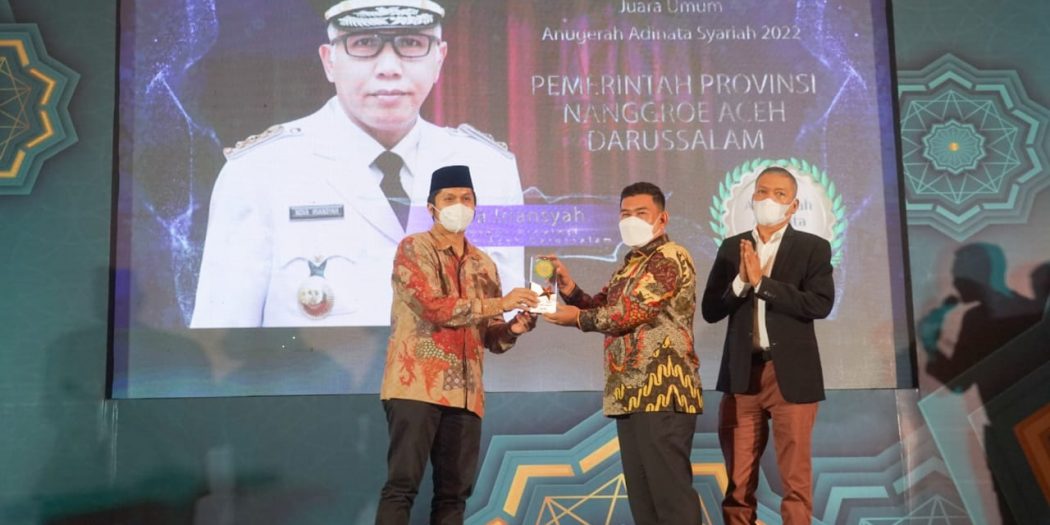 Pemerintah Aceh juara umum Anugerah Adinata 2022 dari Infobank