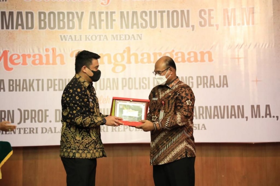 Walikota Medan raih penghargaan keberhasilan tangani Covid-19