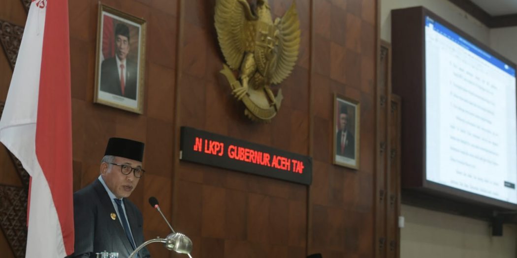 LKPJ tahun terakhir kepemimpinan Gubernur Aceh Nova Iriansyah