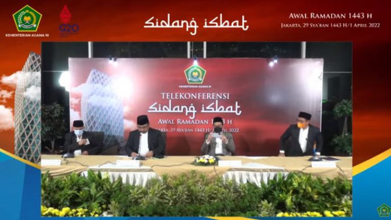 Pemerintah tetapkan 1 Ramadhan 1443 hijriah jatuh pada 3 April 2022