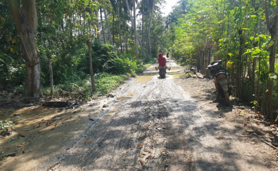 Jalan penghubung Lancok-Pusong dikerjakan Juni 2022