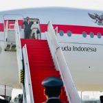 Presiden Joko Widodo terbang ke Amerika Serikat
