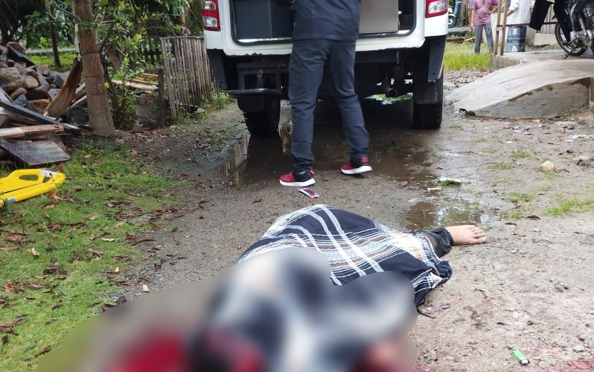 Kronologis pembacokan warga Aceh Jaya oleh pelaku dengan gangguan jiwa