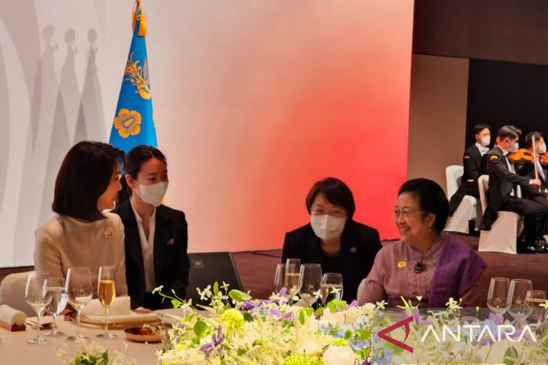 Megawati Soekarno Putri hadiri jamuan makan malam pelantikan Presiden Korsel