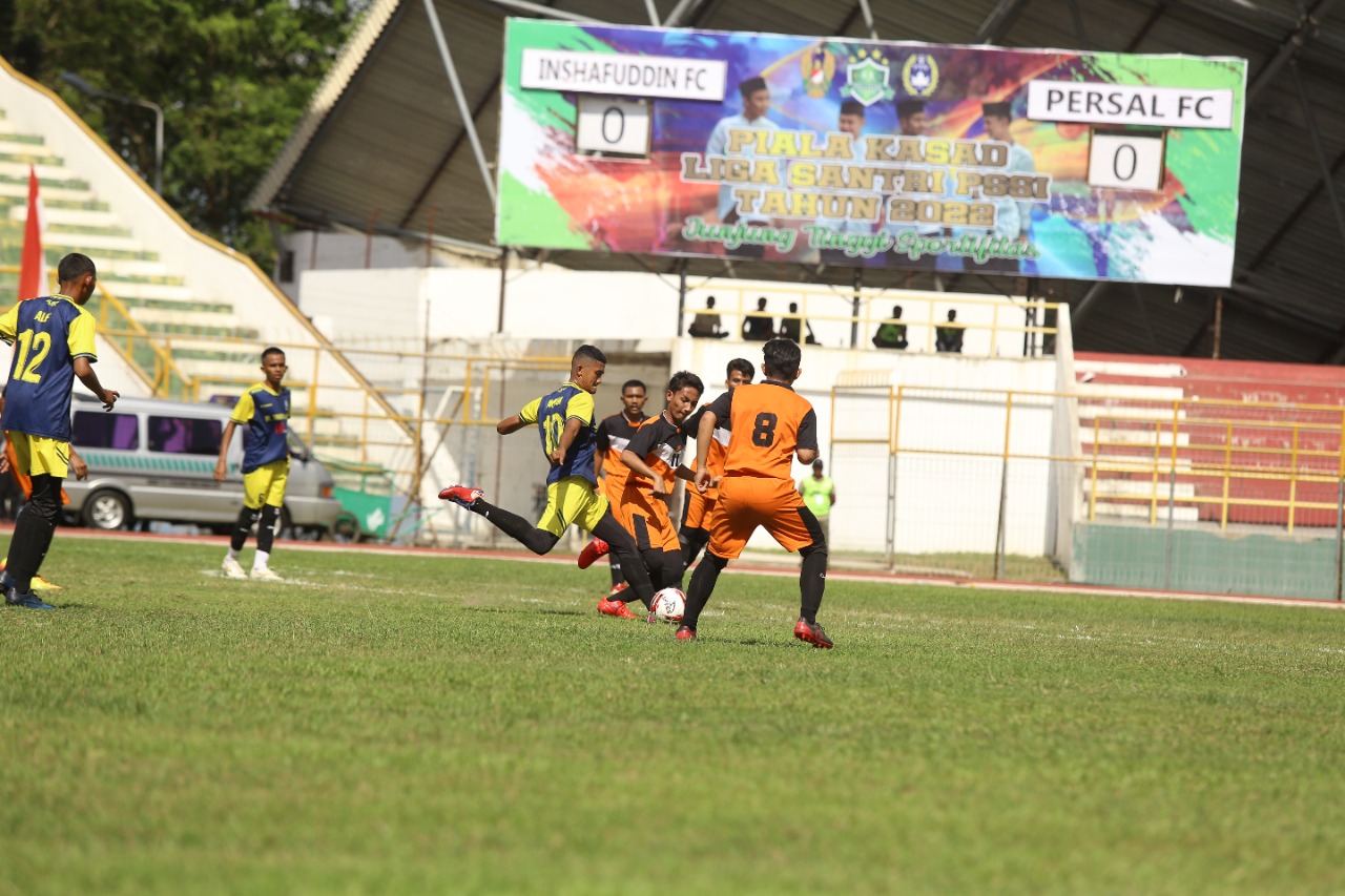 Inshafuddin FC vs Parsal FC awali Liga Santri 2022 di Aceh