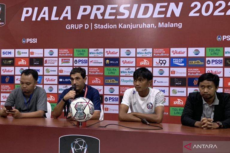 Arema FC fokus persiapan babak delapan besar Piala Presiden 2022