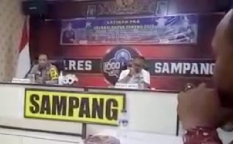 Viral video Kapolres hanya terima wartawan perusahaan terdaftar di Dewan Pers dan sudah kompetensi