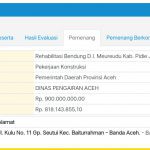 Sultanjaya pemenang proyek rehabilitasi irigasi Meuredu senilai Rp818 juta