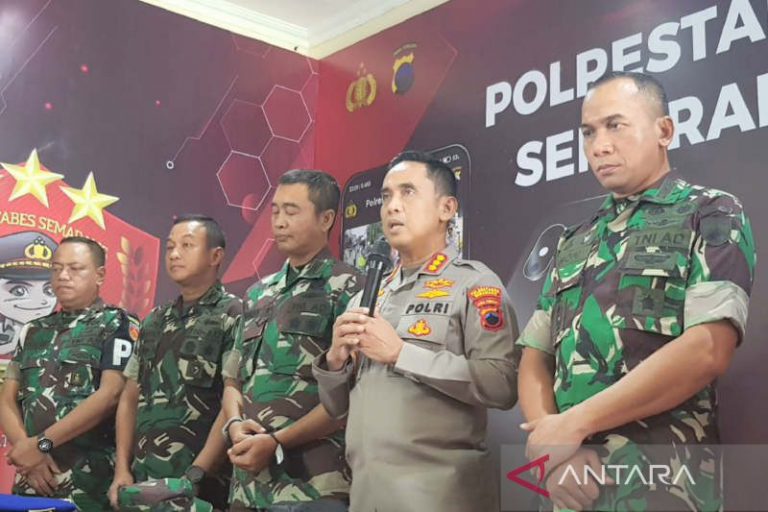 Seluruh pelaku tembak istri TNI di Semarang tertangkap