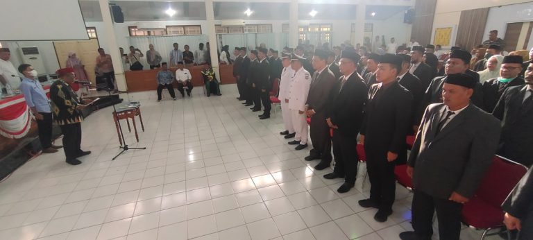 Jelang lengser, Bupati Pidie mutasi dan nonjobkan sejumlah pejabat