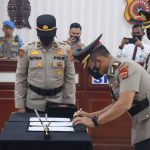 Irjen Ahmad Haydar kukuhkan Muji Ediyanto sebagai Dirlantas Polda Aceh