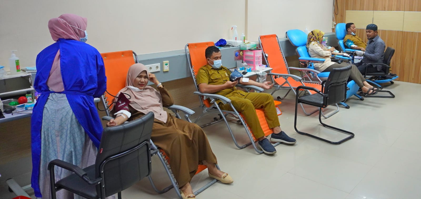 ASN Dinas Pengairan Aceh donorkan darah sebanyak 108 kantong