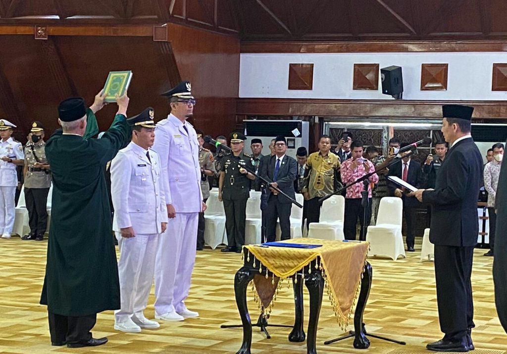 Kadis DPMPTSP Aceh dilantik jadi Pj Bupati Aceh Singkil