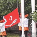 Pewaris Kerajaan Aceh gelar upacara pengibaran bendera alam pedang