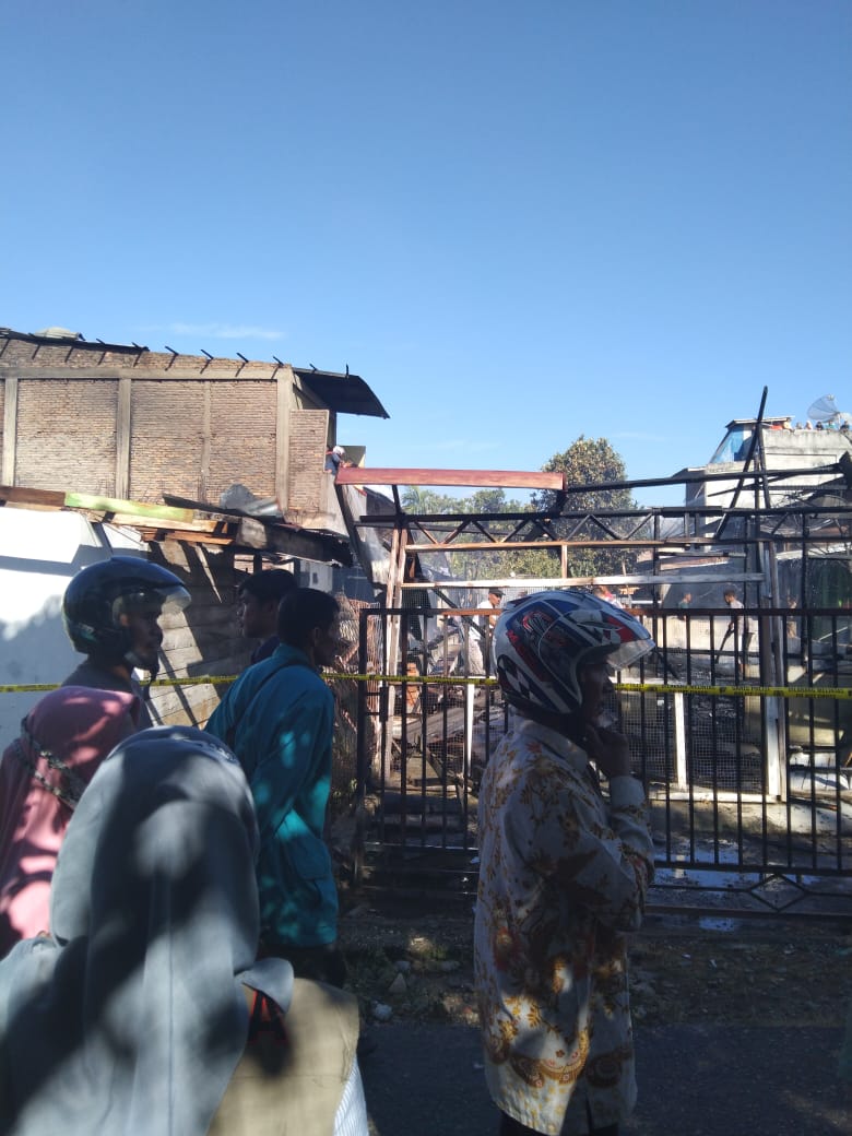 Belasan rumah di Gayo Lues terbakar