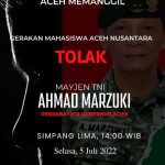 GMAN serukan aksi tolak Pj Gubernur Aceh dari militer