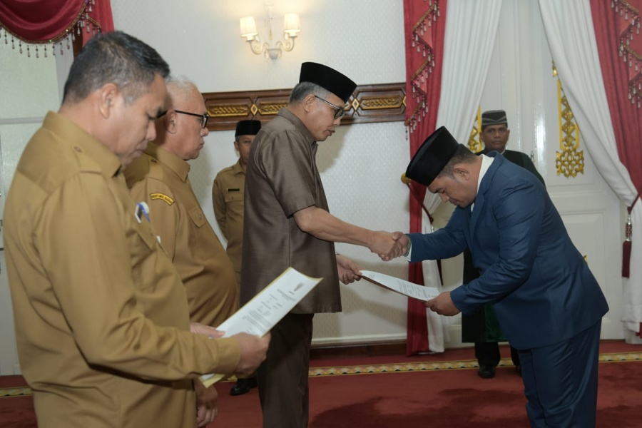 Almunizal Kamal resmi jabat Kepala Dinas Kebudayaan dan Pariwisata Aceh