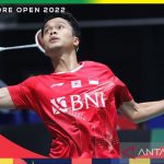 Antony Sinisuka Ginting juara tunggal putra Singapore Open 2022