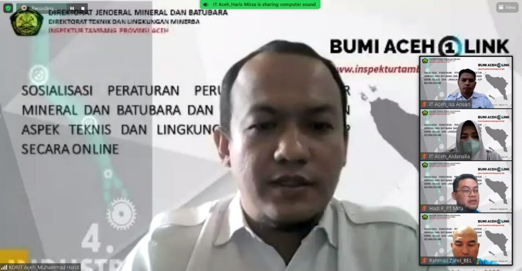 Kementerian ESDM sosialisasi aturan pertambangan di Aceh