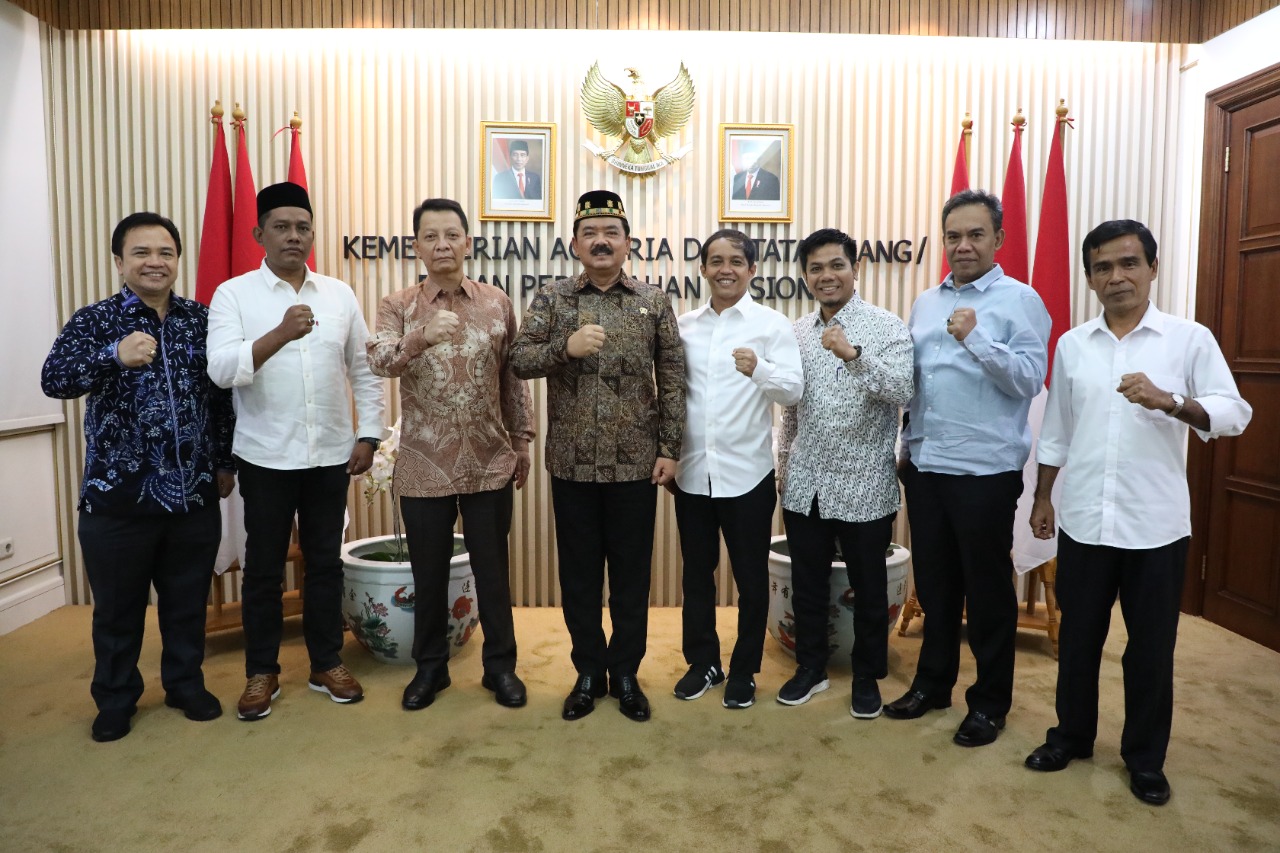 Pj Gubernur Aceh dan Menteri ATR/BPN bahas MoU Helsinki