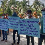 Aliansi Pemuda Tani demo minta Kadis Pertanian Aceh di copot