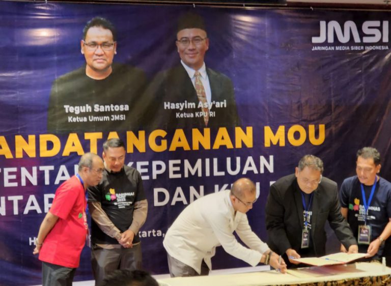 JMSI dan KPU RI tandatangani nota kesepahaman kepemiluan