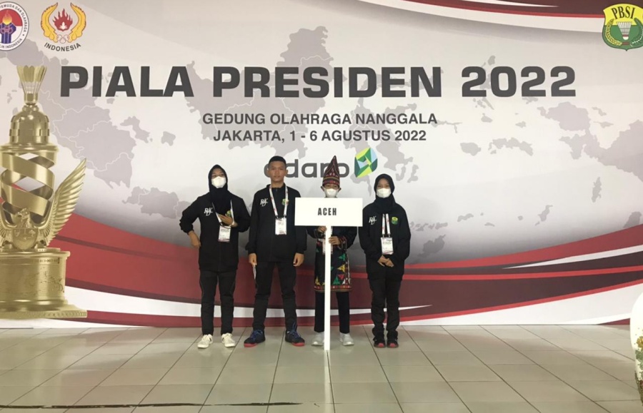 PBSI Aceh akan hadapi Kalteng, Jabar dan Papua hari pertama Piala Presiden 2022