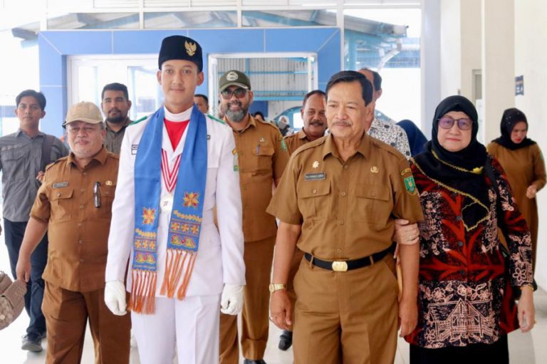 Paskibraka asal Sabang disambut wakil walikota