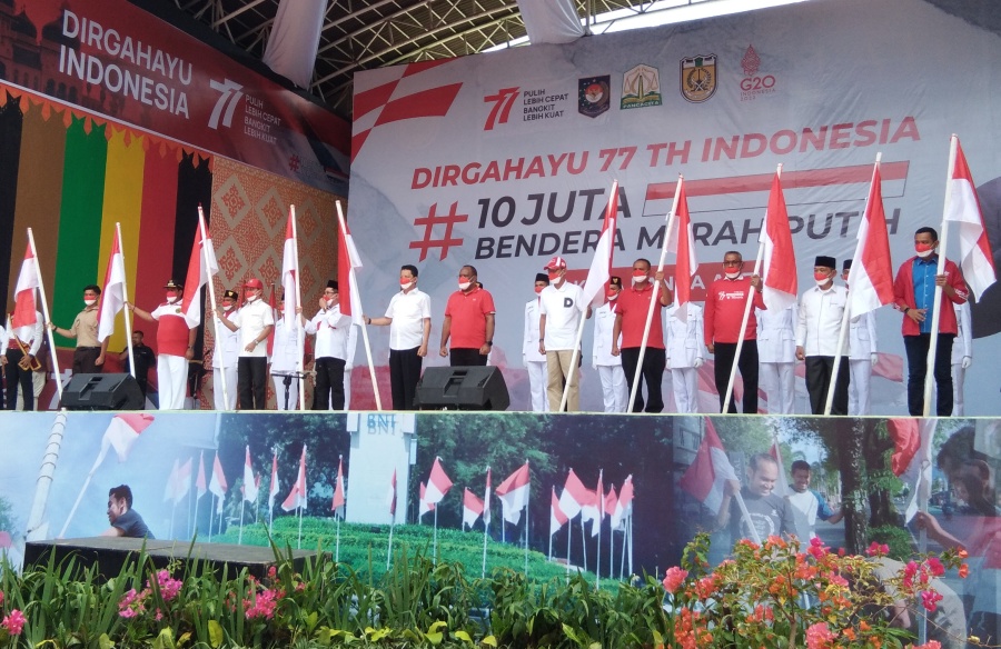 Wamendagri canangkan gerakan 10 juta merah putih di Banda Aceh