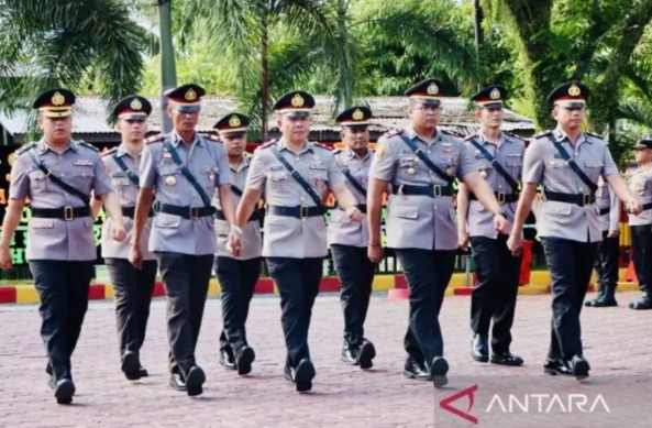 Sejumlah perwira Polres Aceh Barat diganti