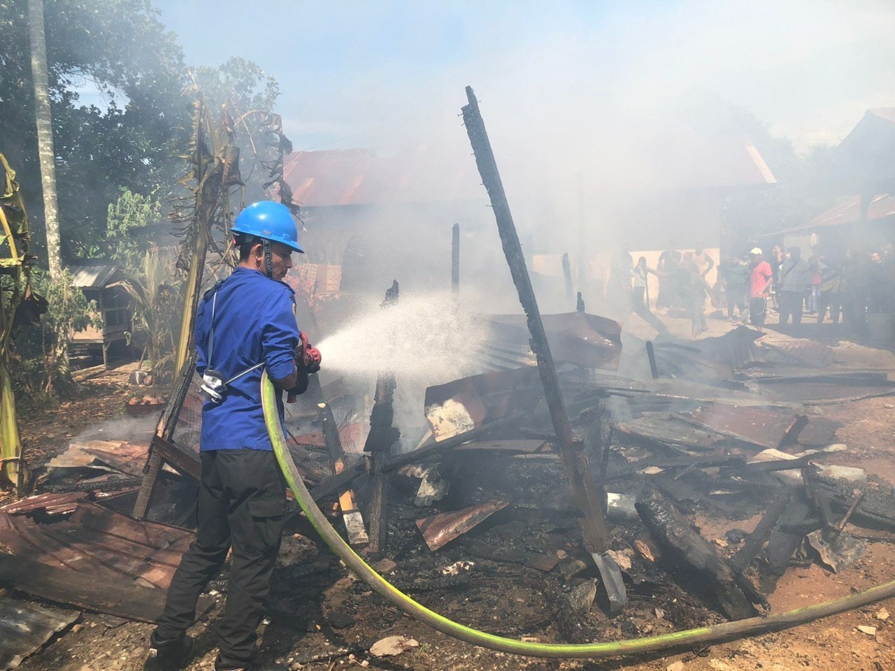 Satu rumah di Aceh Besar hangus terbakar