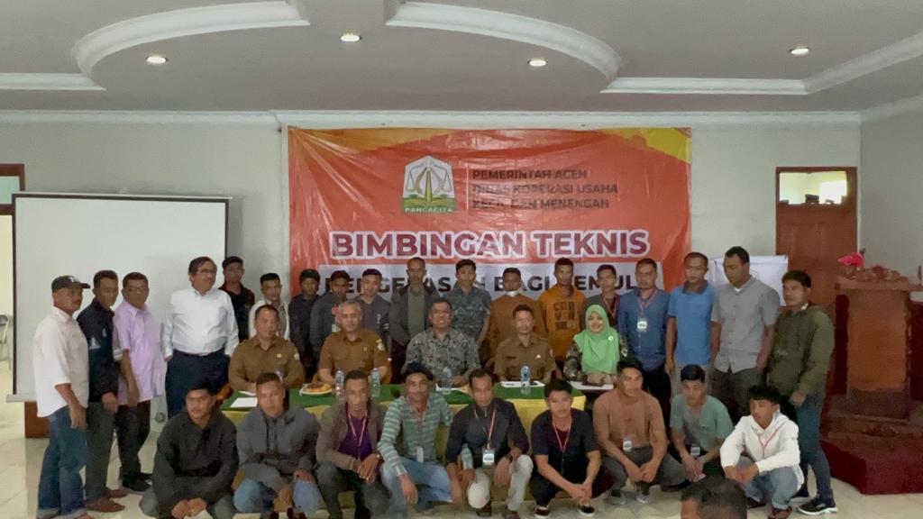 Dinas Koperasi UKM Aceh latih warga Bener Meriah terkait pengelasan